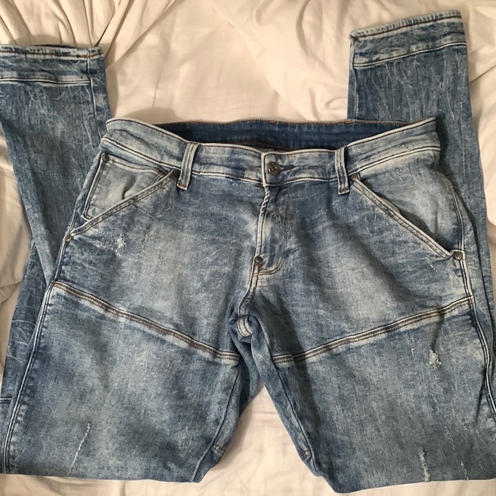 G-Star Raw 5620 3D Super Slim Men’s Denim 34-32  EUC Soft stretch